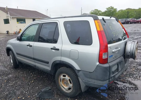 2004 Honda Cr-V Lx from USA, damaged, VIN SHSRD68474U209581